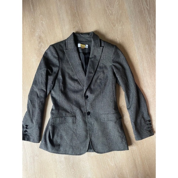 Calvin Klein Jackets & Blazers - Calvin Klein Women's Blazer Size 6‎ Suit Jacket Two Button Gray Modern Career